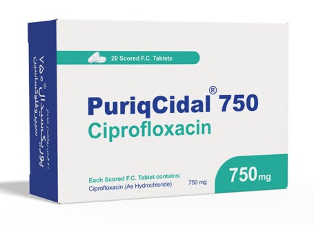 قرص پوریک سیدال 750 میلی گرم
